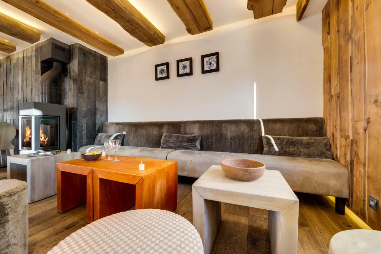 Chalet Hotel Du Fornet Val-dʼIsère Exteriör bild