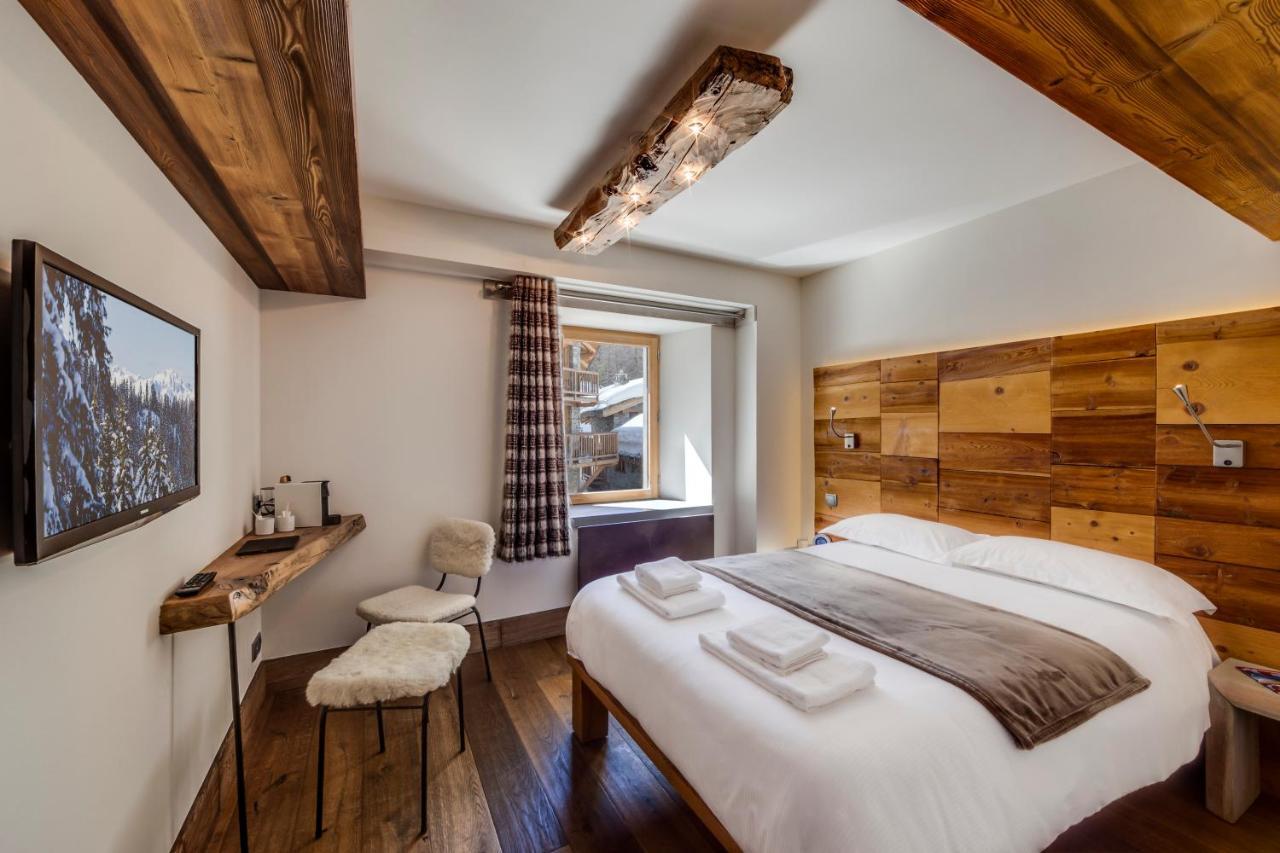 Chalet Hotel Du Fornet Val-dʼIsère Exteriör bild